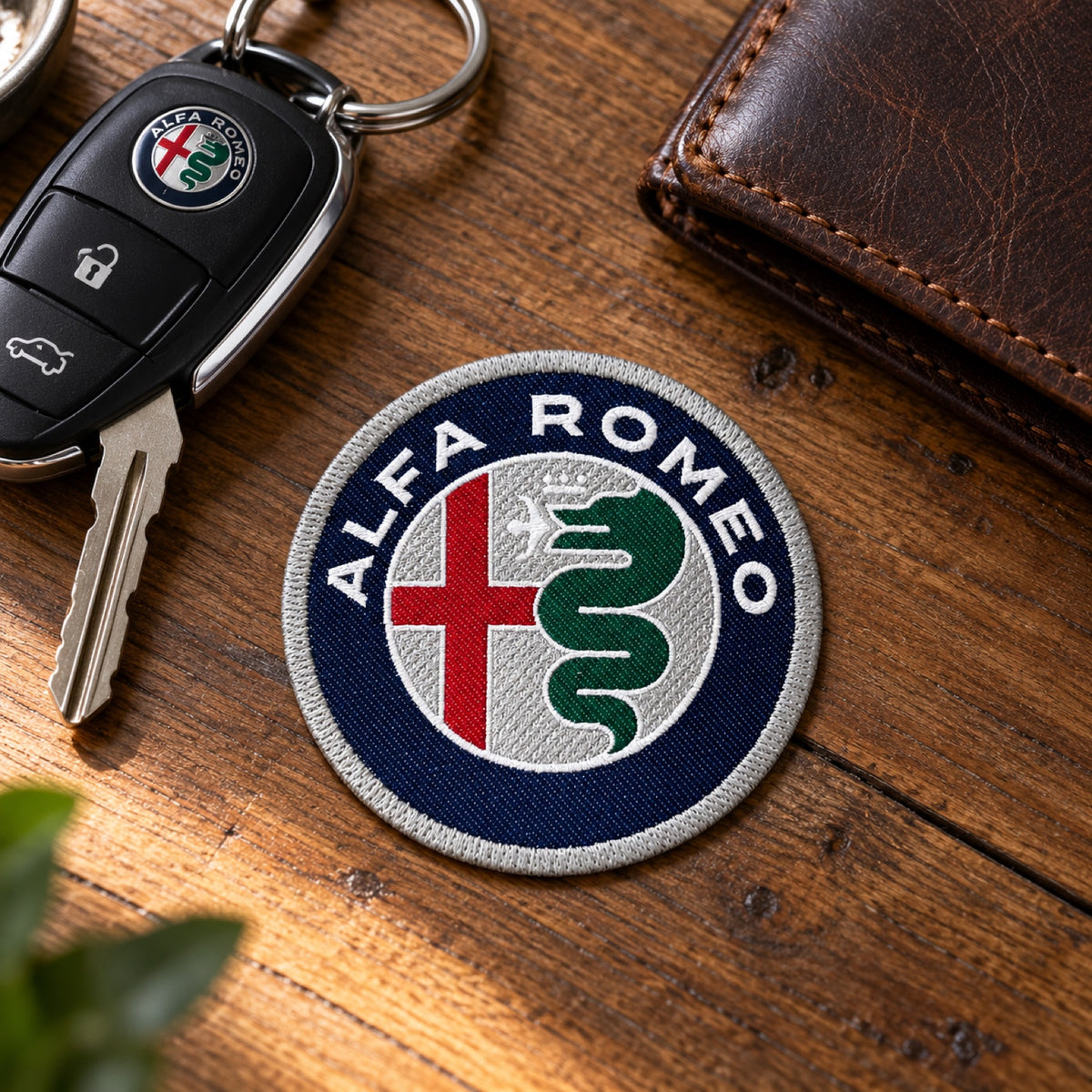 Nášivka Alfa Romeo LOGO 50 mm – ilustrační foto (AI)