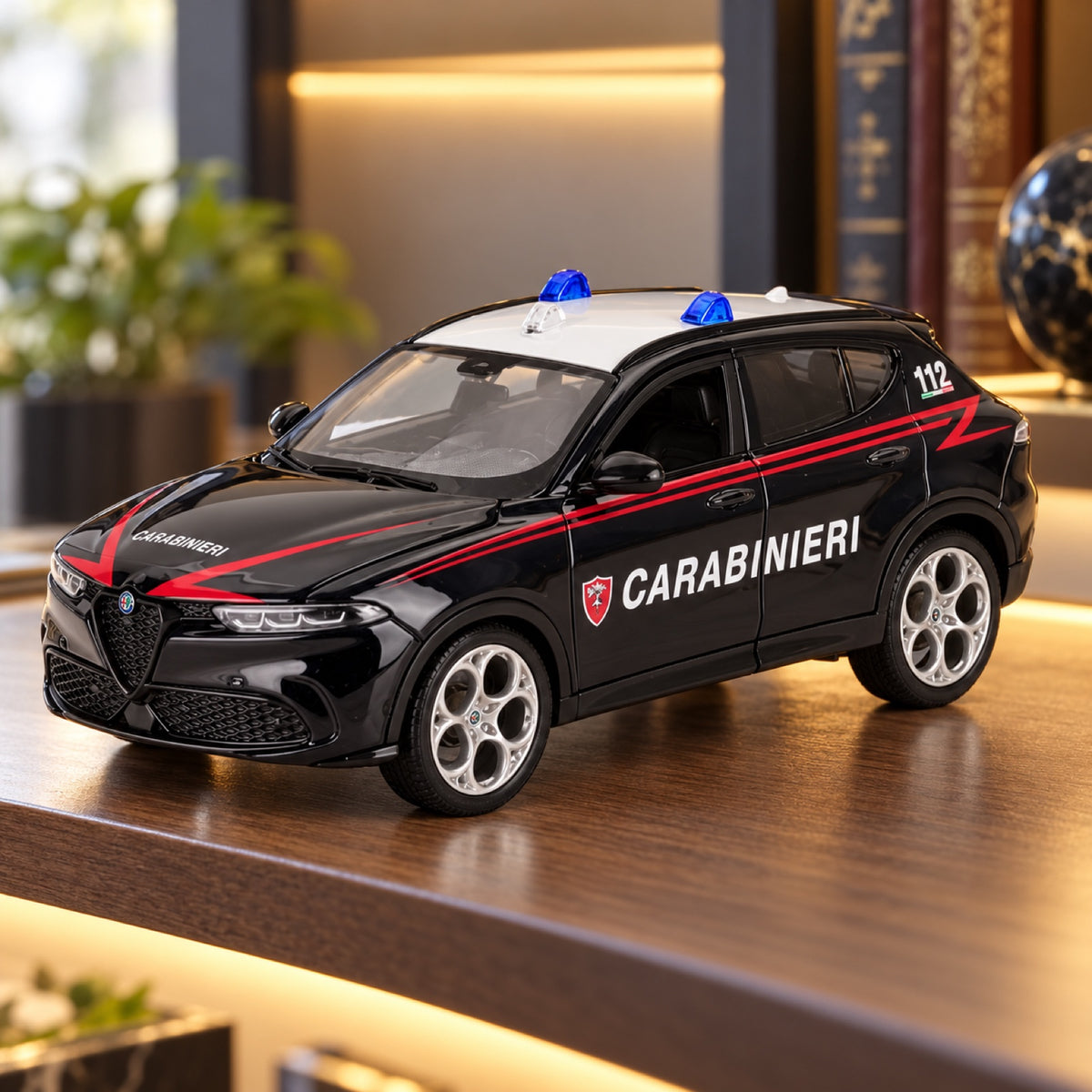 Model Alfa Romeo Tonale Carabinieri v měřítku 1:24 – ilustrační foto (AI)