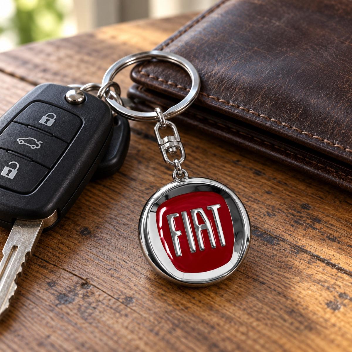 Klíčenka Fiat – ilustrační foto (AI)