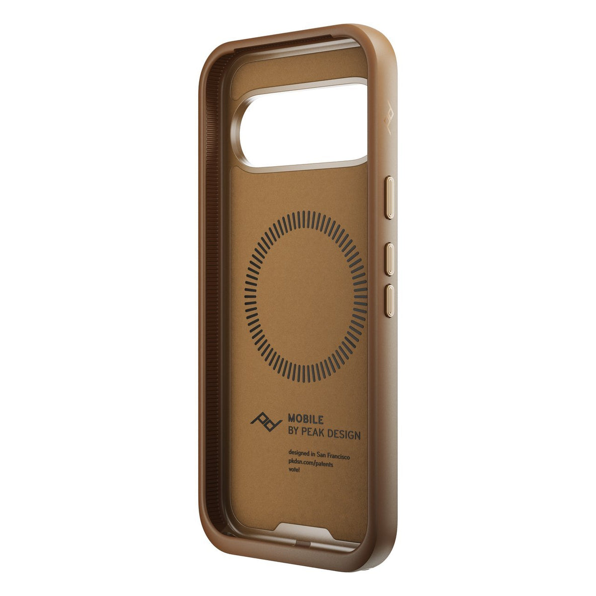 Pouzdro Peak Design Everyday Clarino Loop Case pro Pixel 10 a Pixel 10 Pro - Tan
