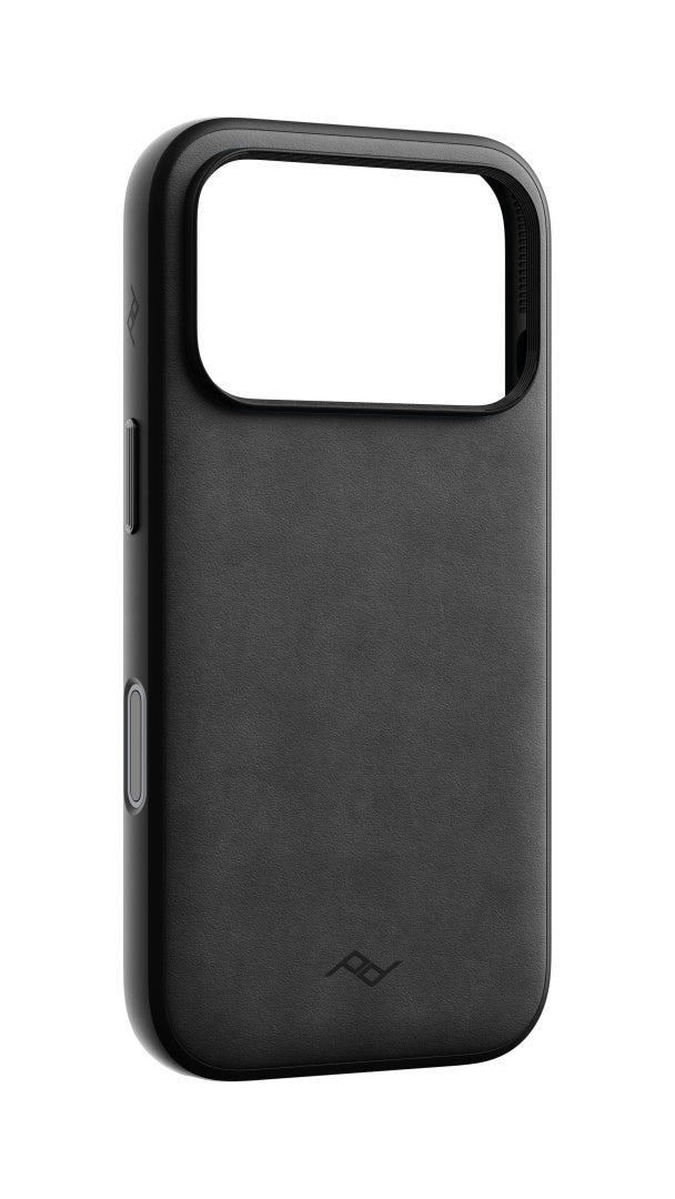 Kryt Peak Design Everyday Case Non-Slimlink pro iPhone 18 Pro - černá kůže