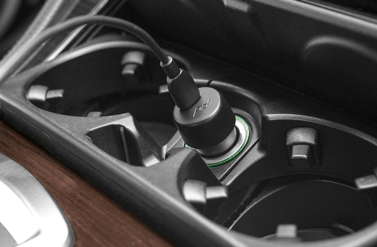 Držák do auta Peak Design Car Mount - nabíjecí adaptér s 20 mm kulovým kloubem V2 - černý