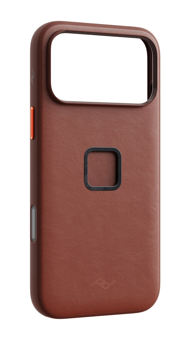 Kryt Peak Design Everyday Case Slimlink pro iPhone 18 Pro Max - Redwood Clarino