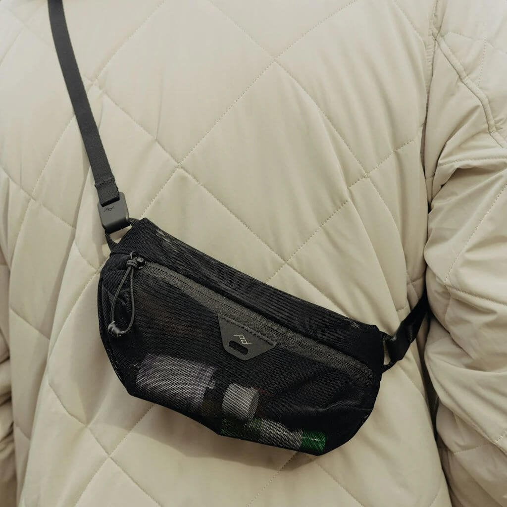 Sada cestovních organizérů Peak Design Ultralight Mesh Packing Cube - BUNDLE - XXS-XS-S - černá
