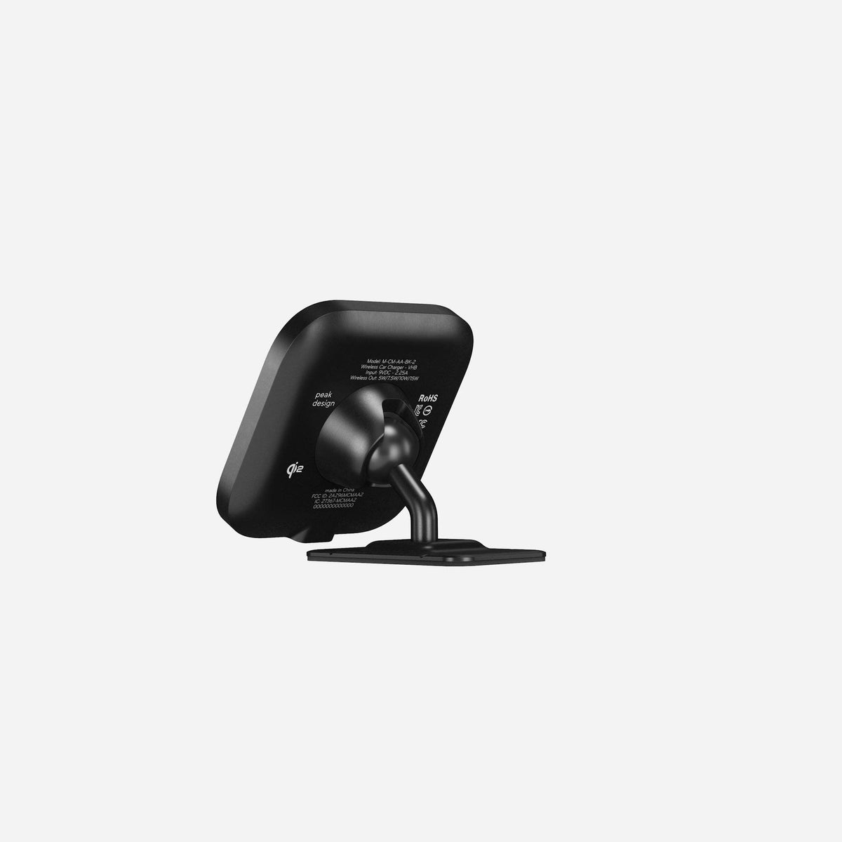 Držák do auta Peak Design Car Mount - VHB - s nabíjením - černý
