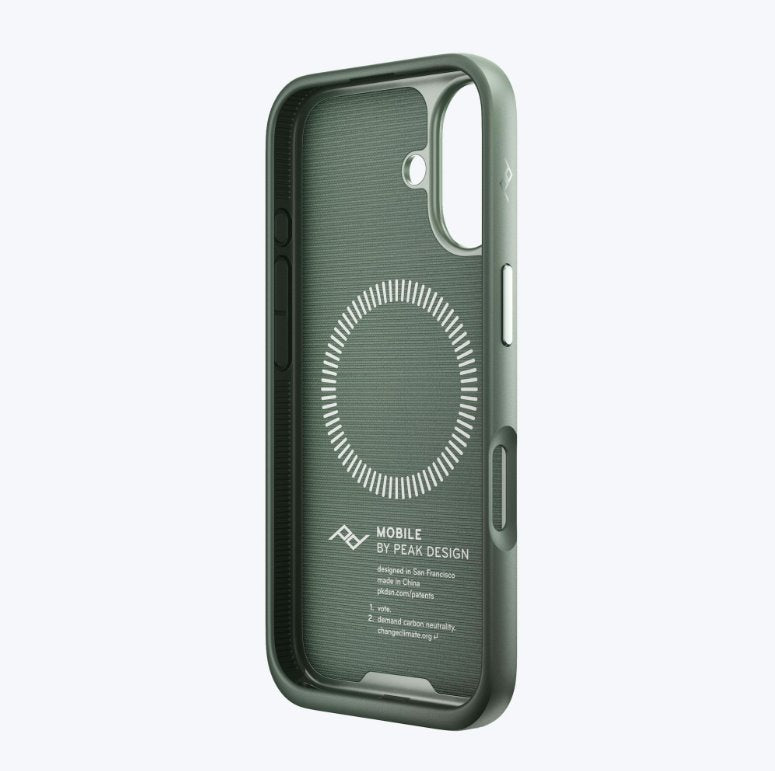 Pouzdro Peak Design Everyday Case pro iPhone 16 Standard - Sage