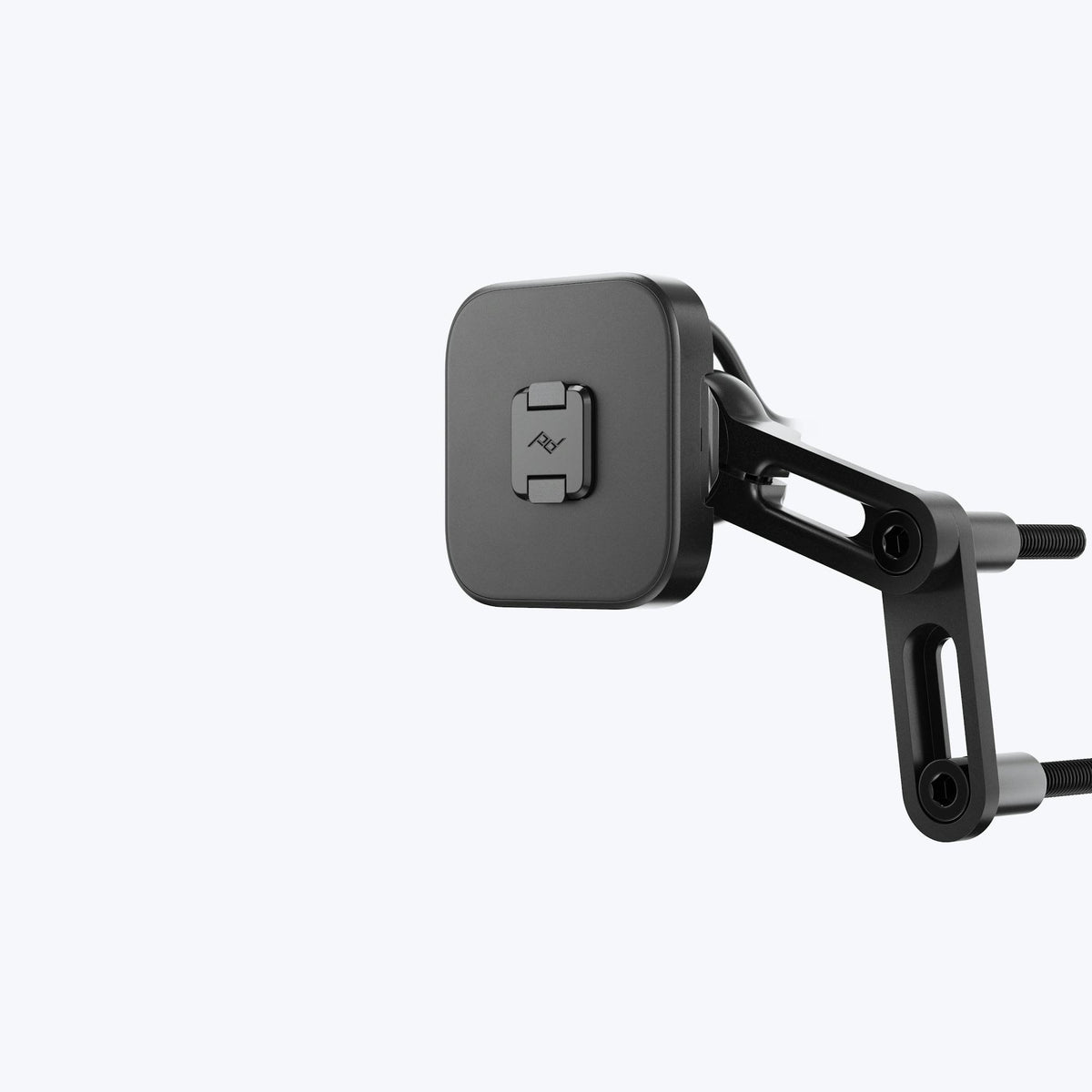 Držák na motorku Peak Design Motorcycle Mount Brake/Clutch Mount s nabíjením - černý
