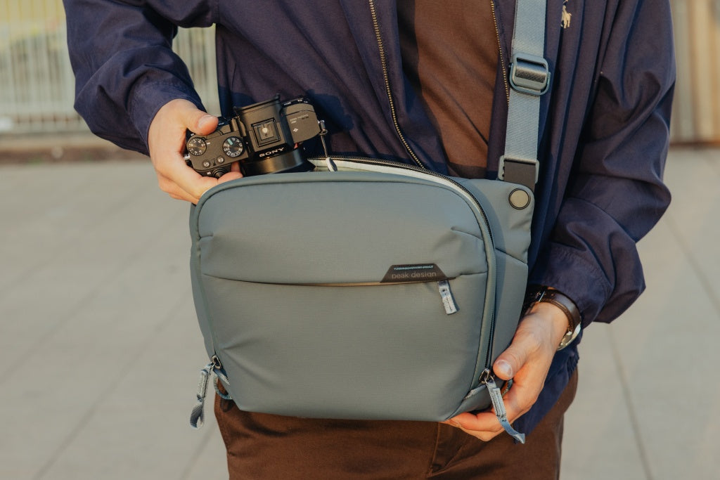Taška přes rameno Peak Design Everyday Sling 6L - Ocean