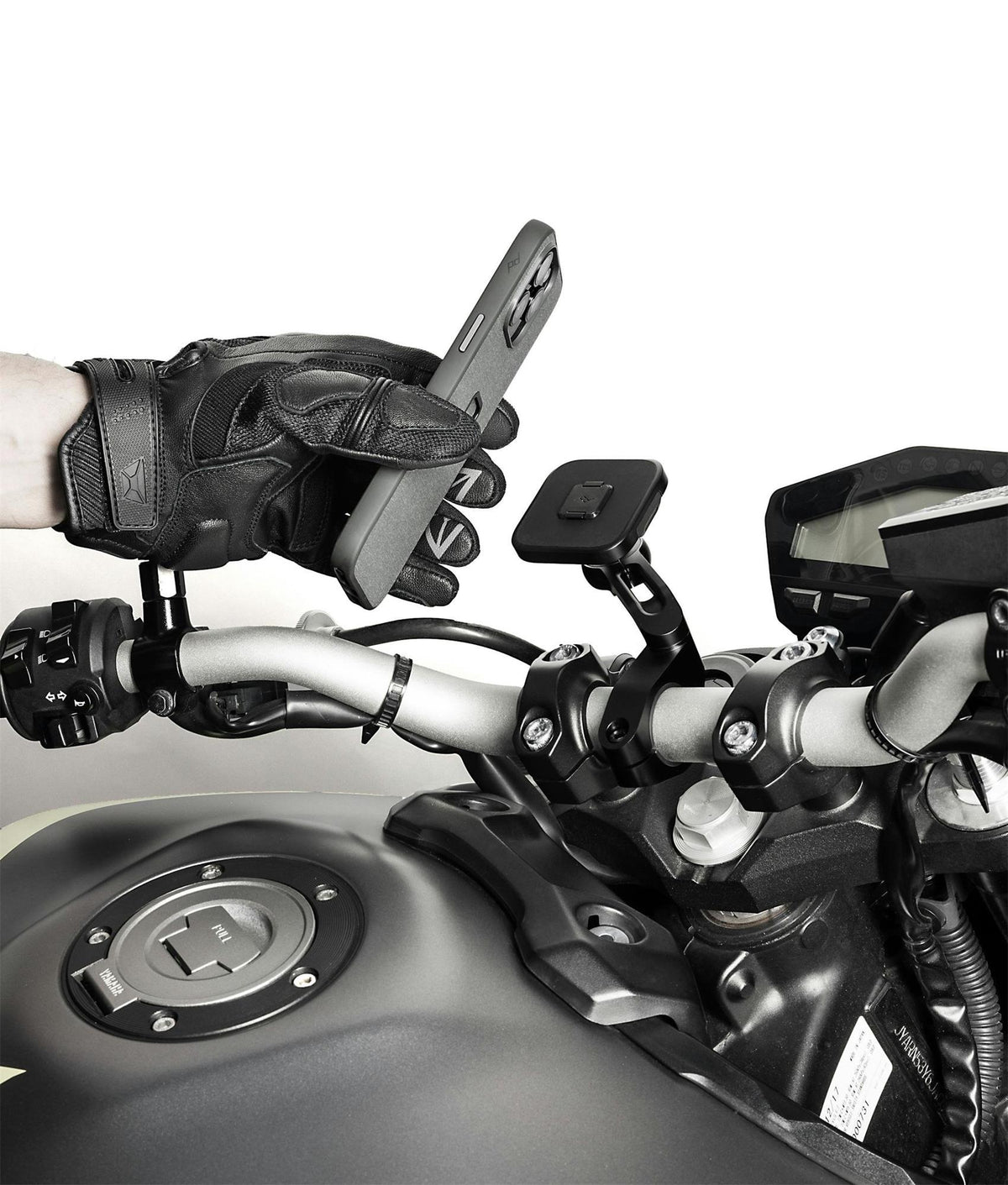Držák na motorku Peak Design Motorcycle Mount - Bar Mount - černý