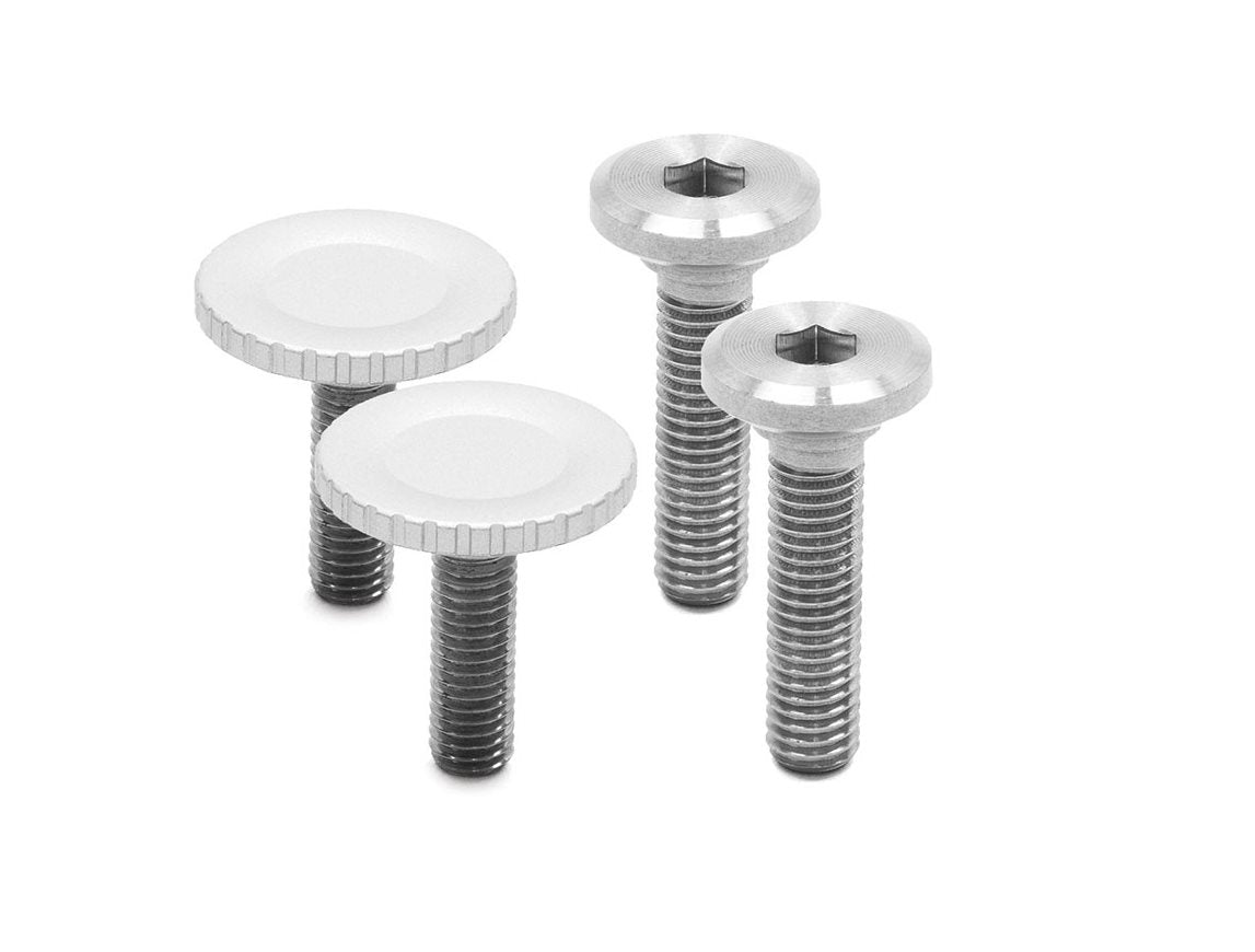 Peak Design Bolt Pack Silver (x2), dvě náhradní sady šroubů pro držák Capture, stříbrná