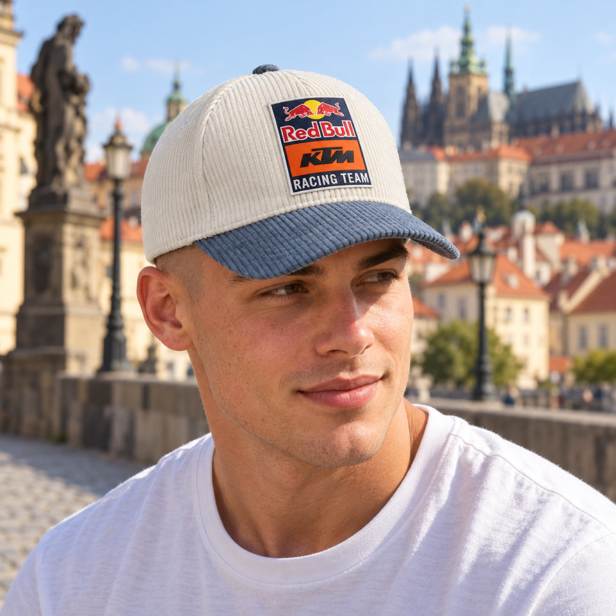 Kšiltovka KTM Red Bull Racing DUSK s logem – ilustrační foto (AI)
