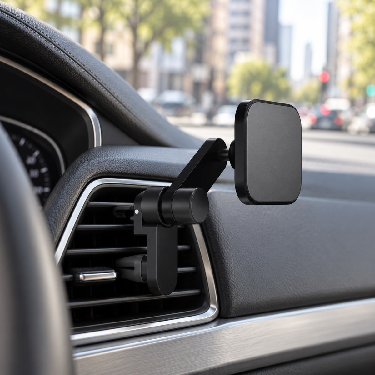 Držák do auta Peak Design Car Mount Vent – černý – ilustrační foto (AI)