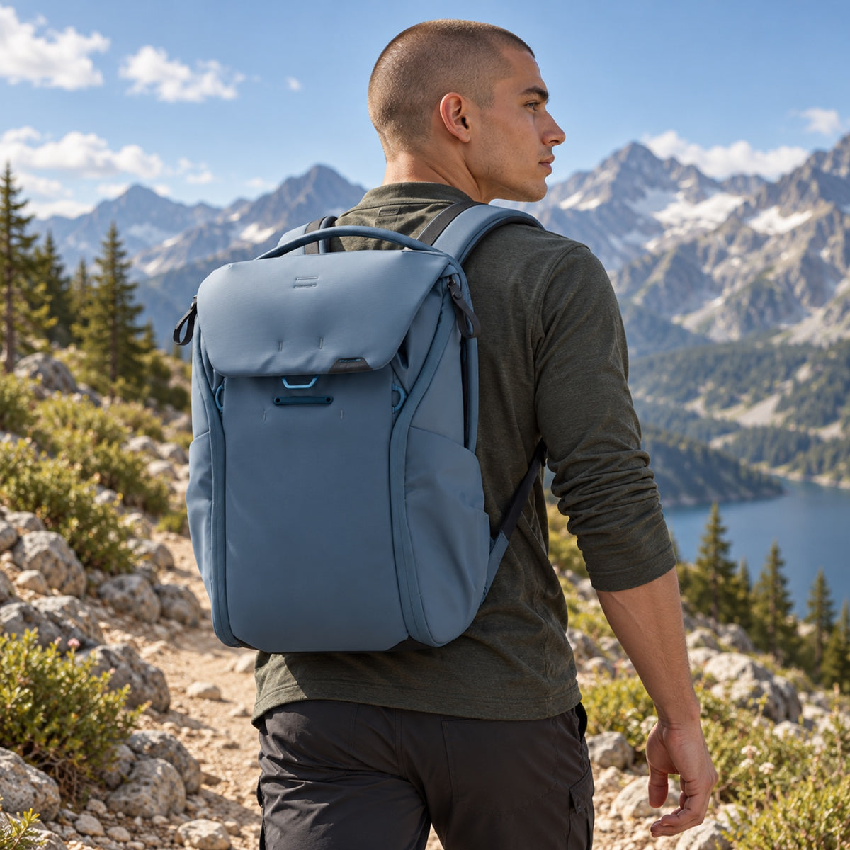 Batoh Peak Design Everyday Backpack 20L v2 – Ocean – ilustrační foto (AI)