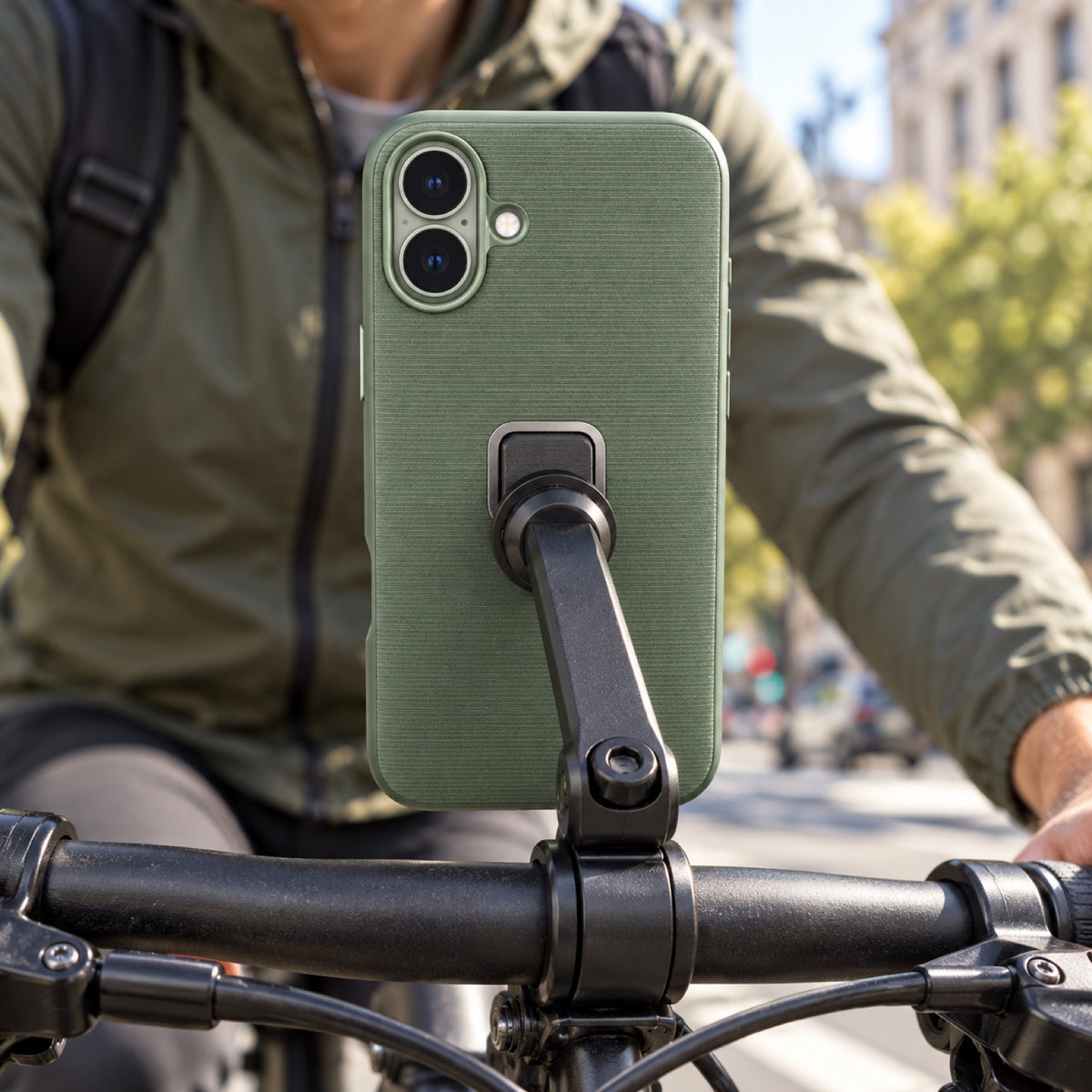 Pouzdro Peak Design Everyday Case iPhone 16 Plus – Sage – ilustrační foto (AI)