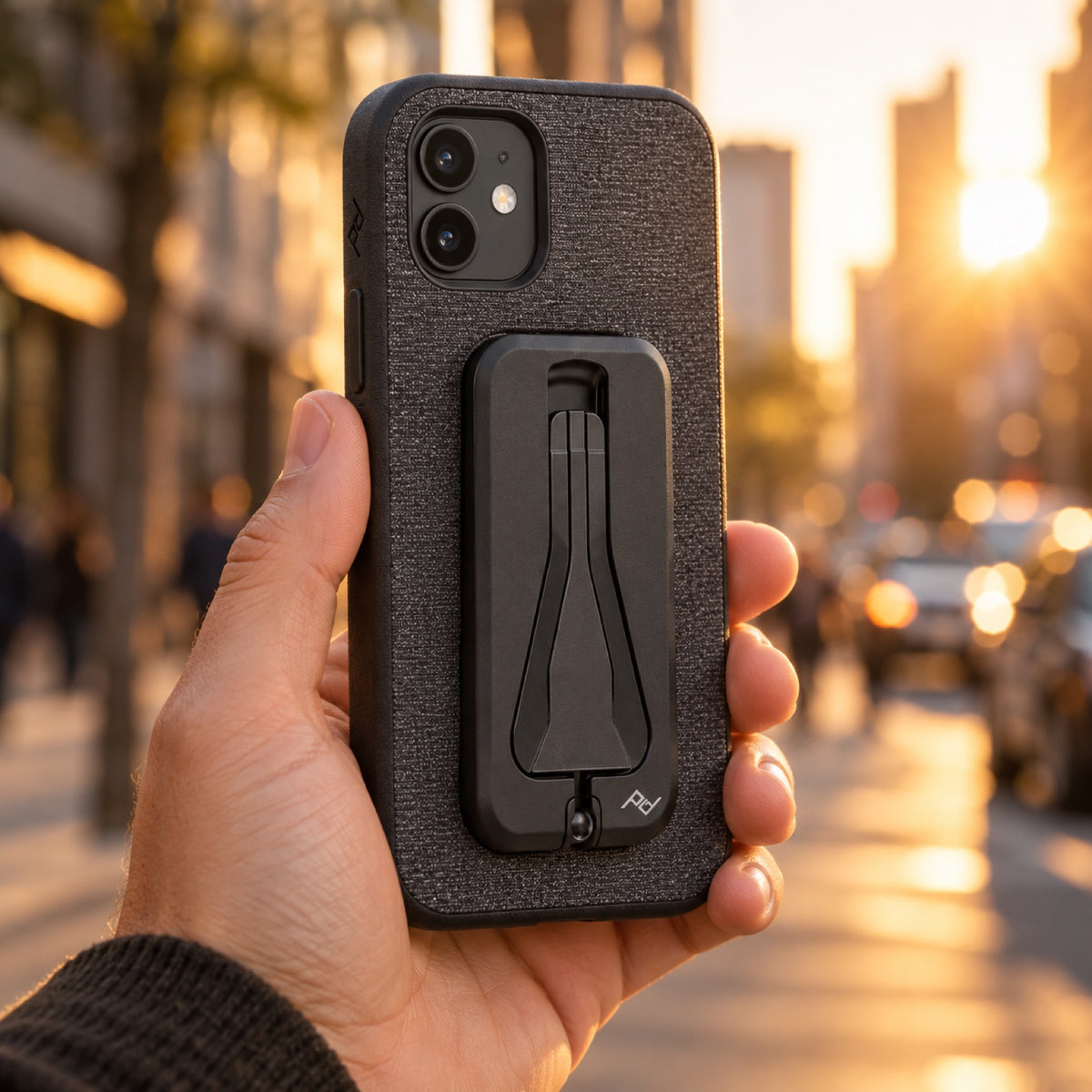 Stativ na telefon Peak Design Mobile Tripod – černý – ilustrační foto (AI)