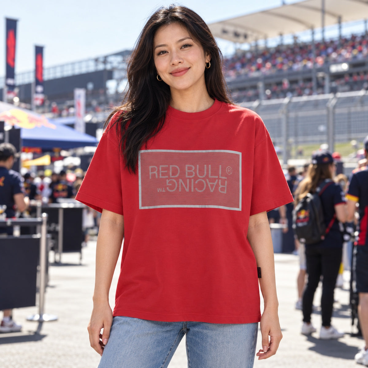 Tričko Pepe Jeans – Red Bull Racing – červené – ilustrační foto (AI)