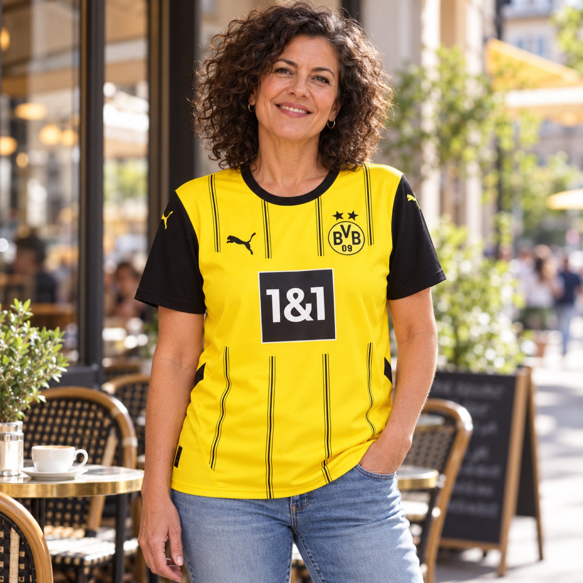 Domácí dres BVB Borussia Dortmund Puma 24/25 – replika – ilustrační foto (AI)