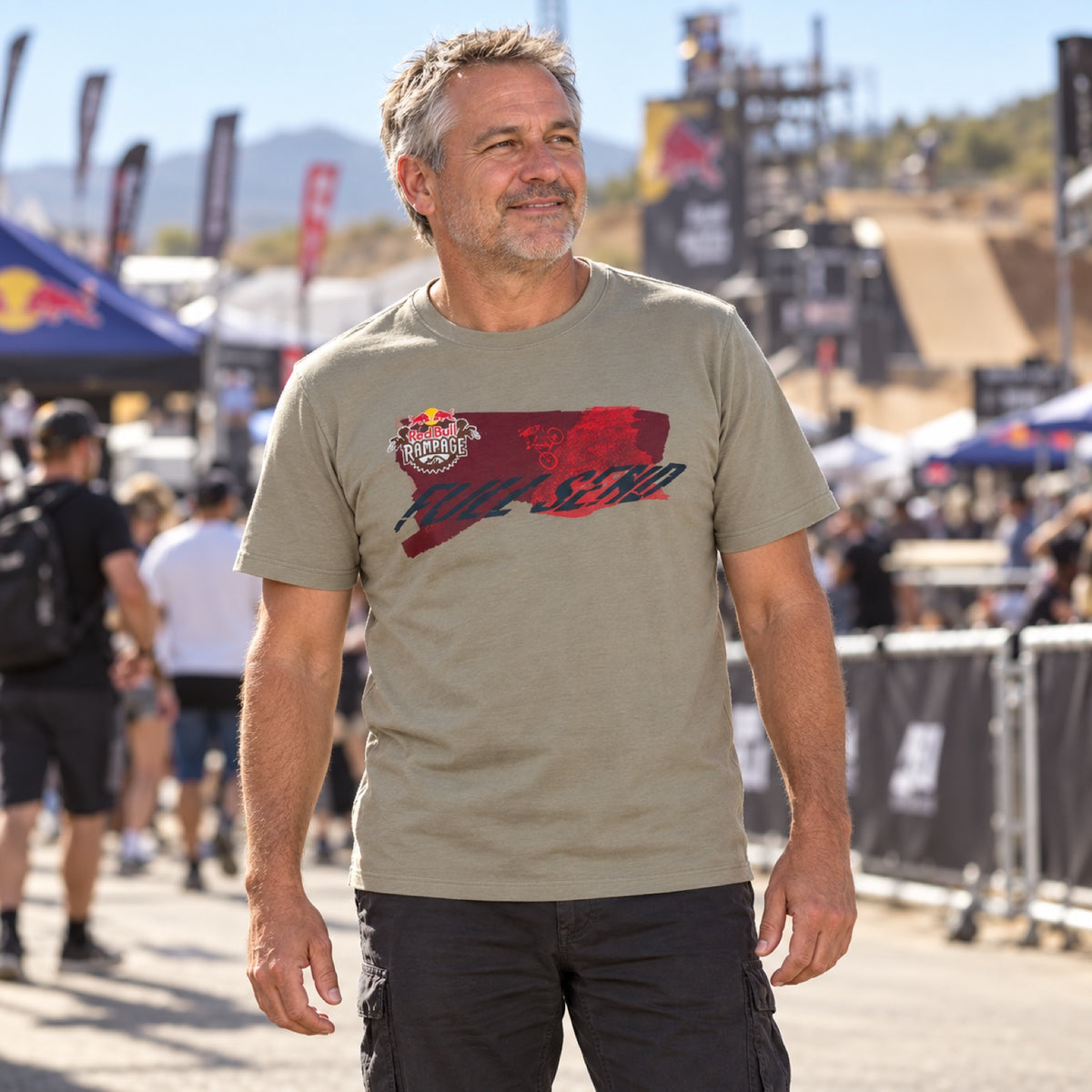 Tričko Red Bull Rampage Cliff – ilustrační foto (AI)