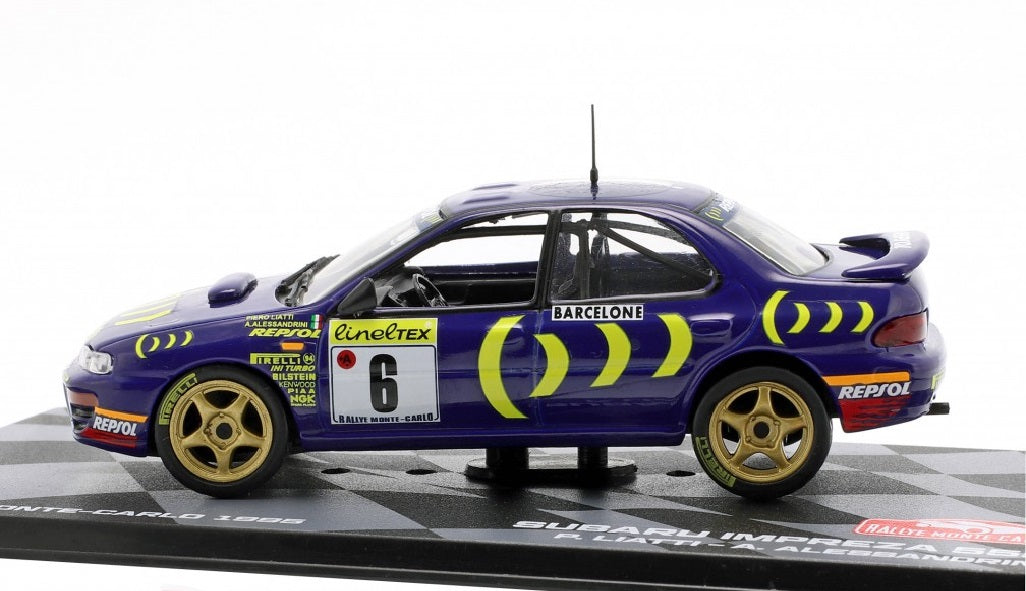 Model Subaru Impreza 555 Rally Monte Carlo 1995 P. Liatti – A. Alessandrini