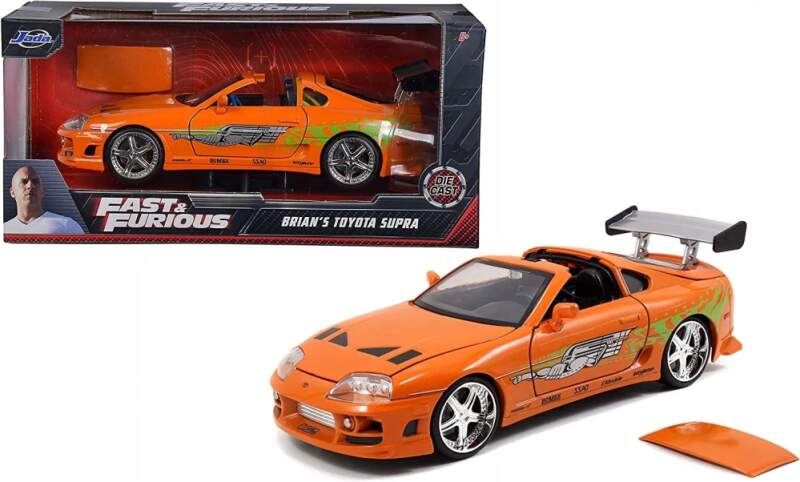 Model Rychle a zběsile Toyota Supra 1995
