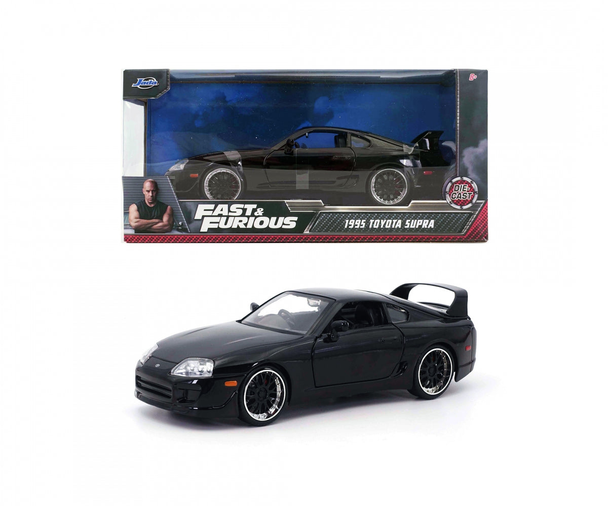Model Rychle a Zběsile Toyota Supra 1:24 černá