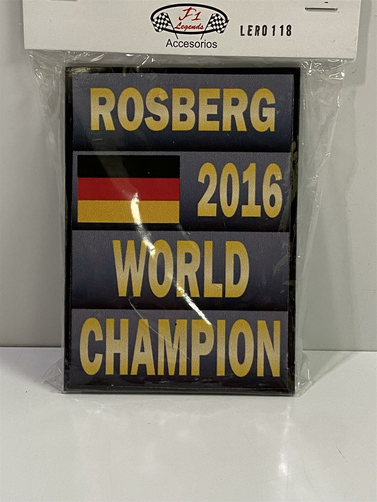 Pitboard N. Rosberg mistr světa 2016