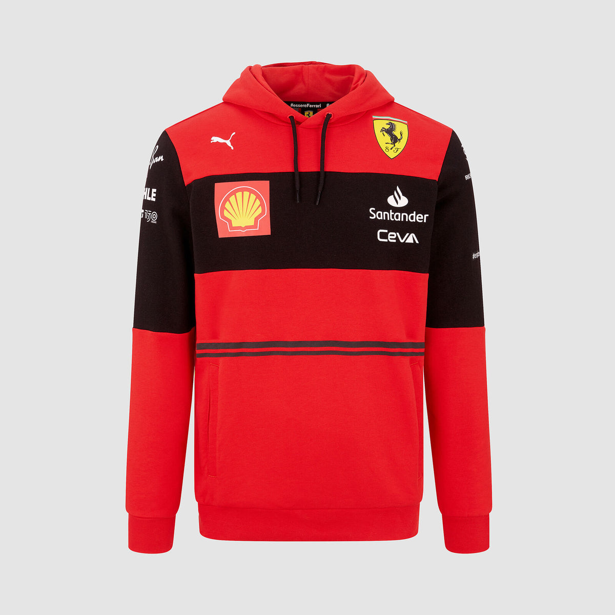 Scuderia Ferrari F1 týmová mikina s kapucí SF