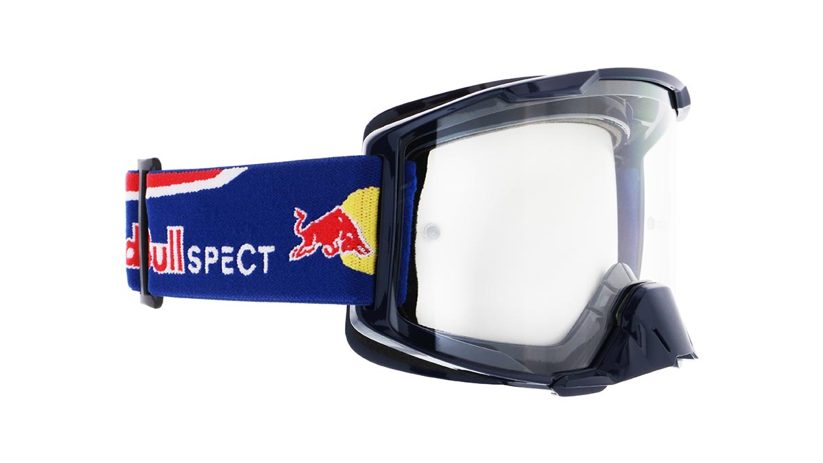 Red Bull Spect motokrosové brýle STRIVE modré s čirým sklem