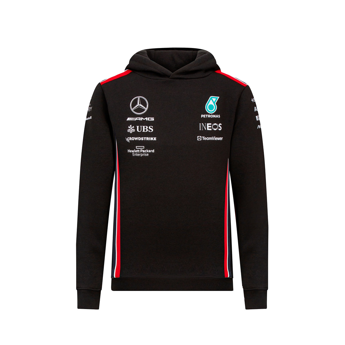 Mercedes AMG Petronas F1 dětská týmová mikina s kapucí AMG - 140 CM