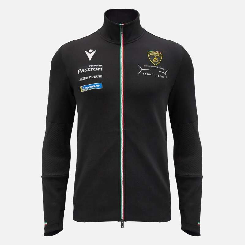 Lamborghini Hypercar SC63 týmová mikina Le Mans černá