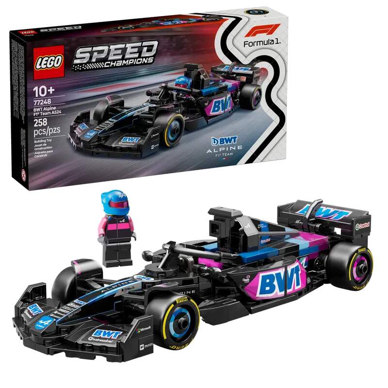 Stavebnice LEGO Alpine A524 Formule 1 – edice Speed