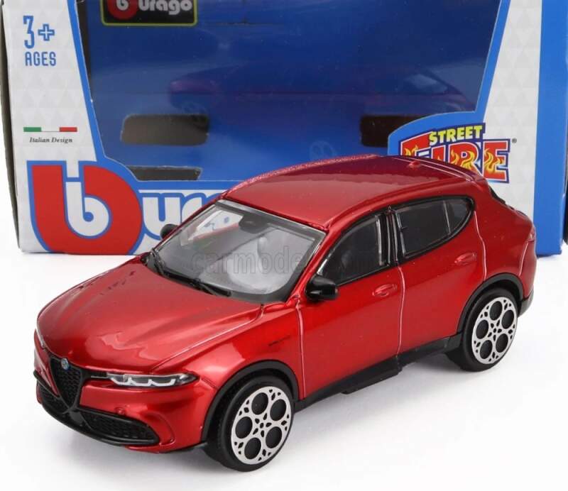 Model Alfa Romeo Tonale 1:43 Bburago červené