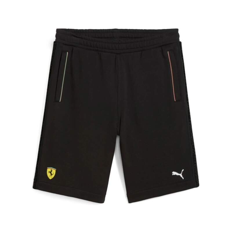 Volnočasové kraťasy Scuderia Ferrari - Puma s logem černé