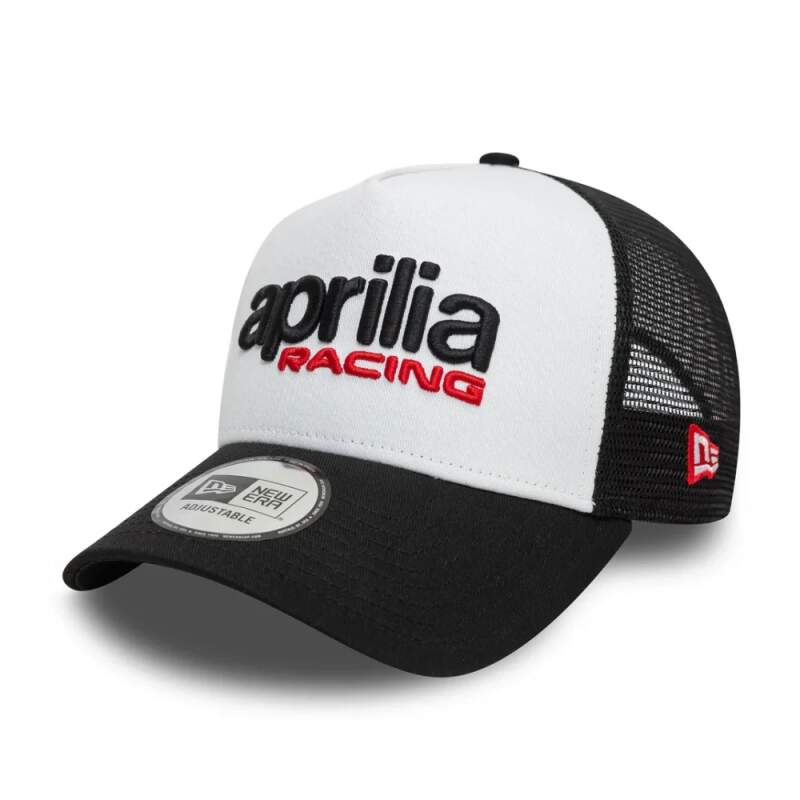 Kšiltovka Aprilia Racing EF bílá s logem