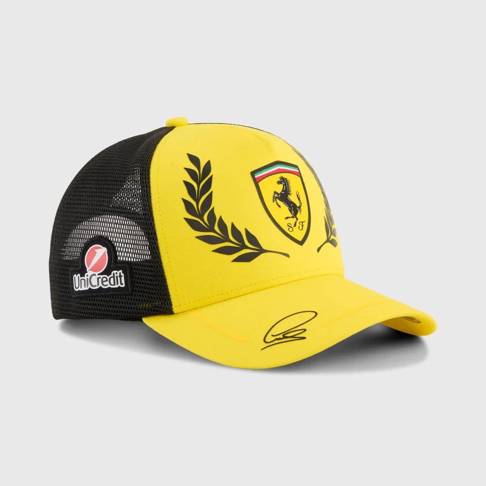 Kšiltovka Scuderia Ferrari Lewis Hamilton – British GP 2026, žlutá