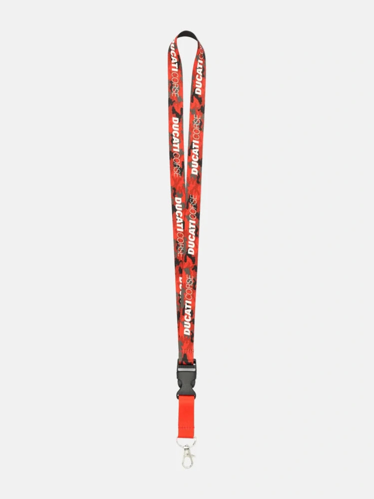 Klíčenka se šňůrkou Ducati Corse – CAMO