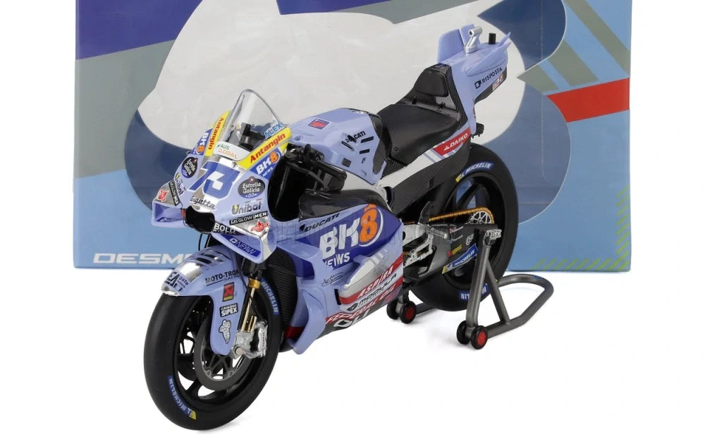 Model NZG Ducati Desmosedici GP25 Alex Marquez v měřítku 1:12