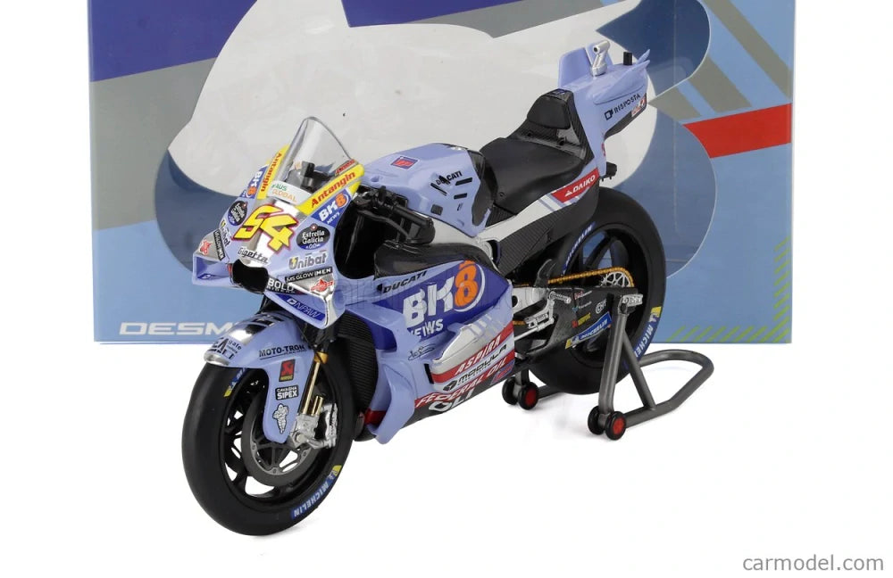 Model NZG Ducati Desmosedici GP25 Fermin Aldeguer v měřítku 1:12