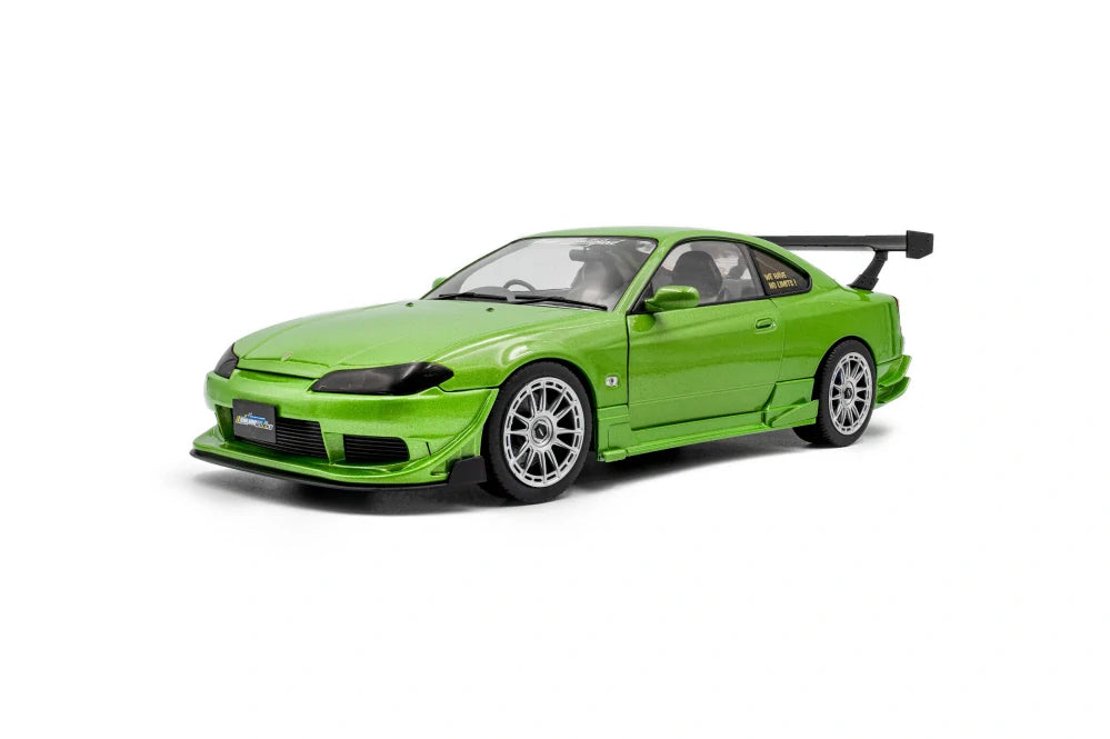 Model Solido Nissan Silvia S15 Spec-R 1999 v měřítku 1:18 – zelený