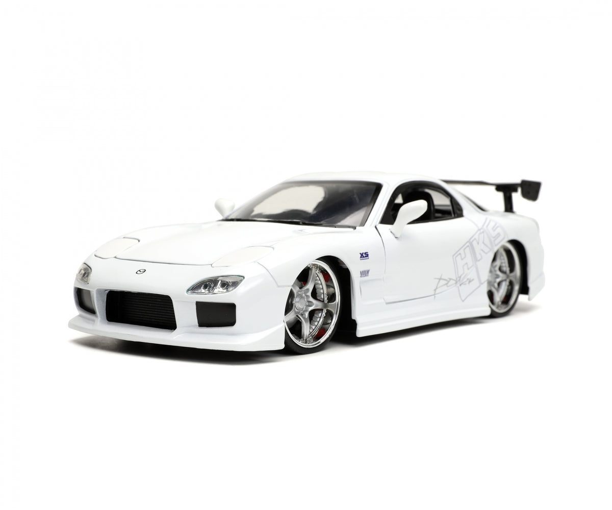 Model Rychle a Zběsile Mazda RX-7 White