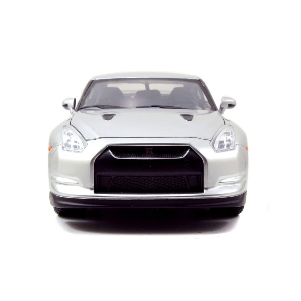 Model Rychle a Zběsile Nissan GT-R Silver 2009 Brian
