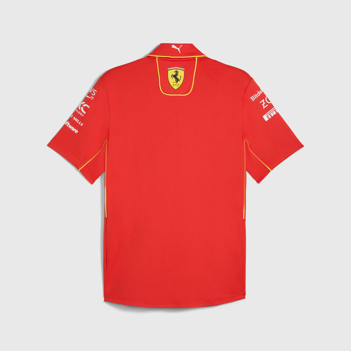 Týmová polokošile PRO Scuderia Ferrari F1 červená