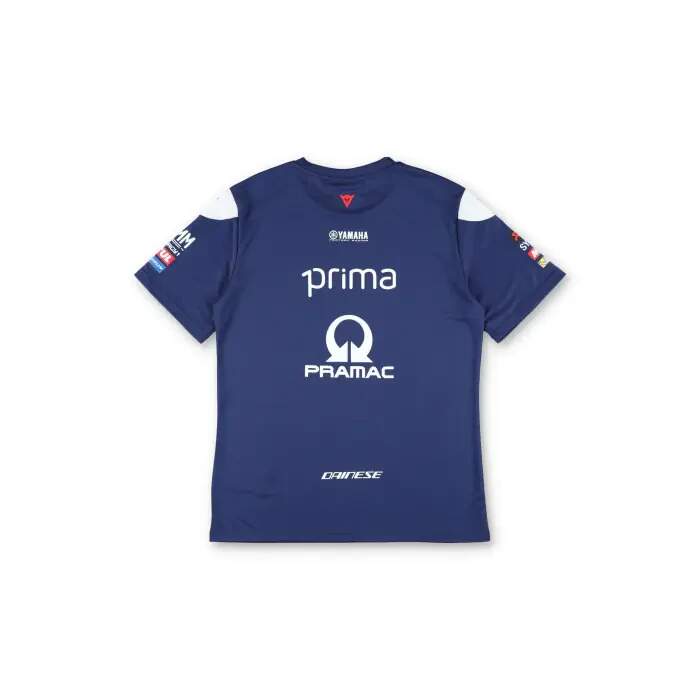 Týmové tričko Yamaha Pramac s logy sponzorů