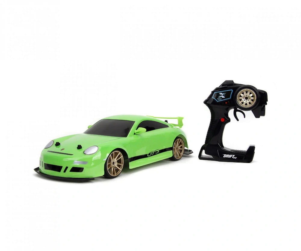 RC auto Jada Rychle a zběsile Porsche 911 GT3 (997) Drift v měřítku 1:10