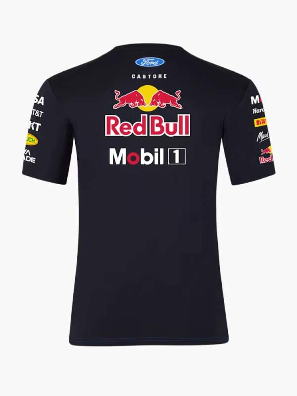 Tričko Oracle Red Bull Racing s logy sponzorů - týmová edice