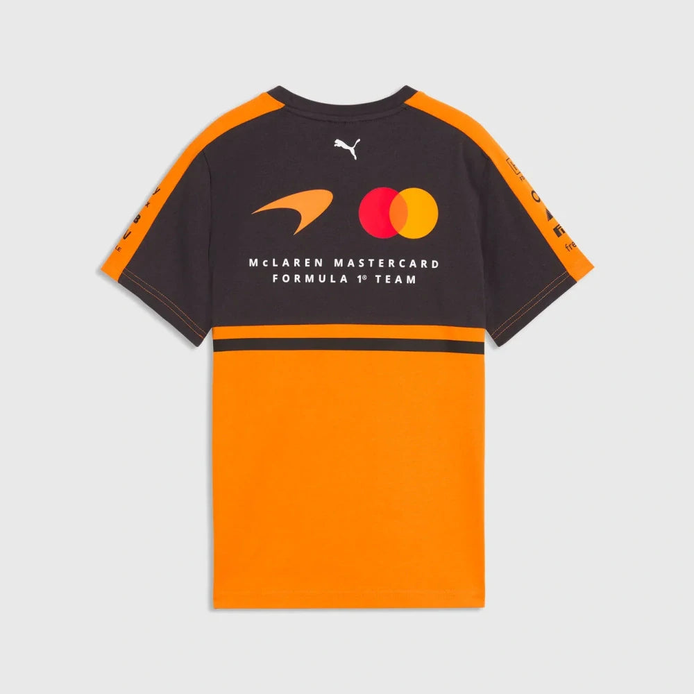 Dětské týmové tričko McLaren F1 x Puma s logy sponzorů – Team Edition