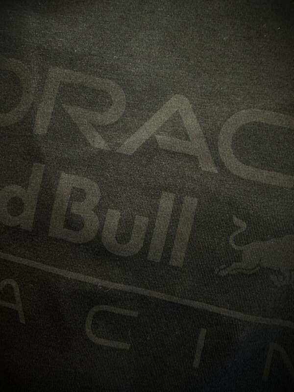 Tričko Oracle Red Bul Racing edice TONAL černé s logem