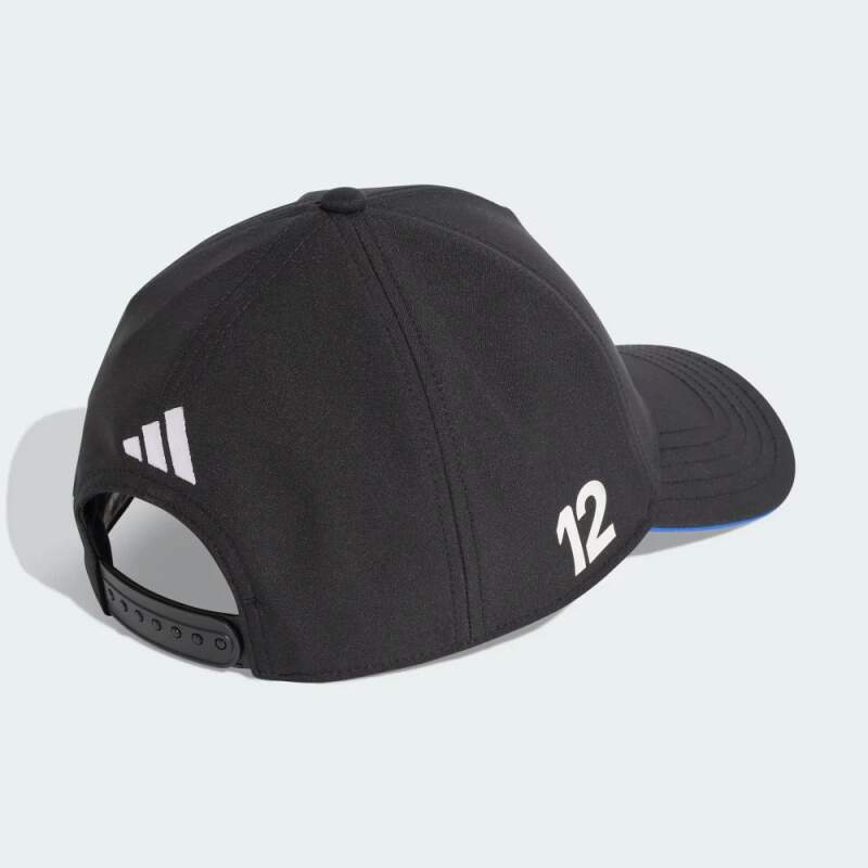 Černá kšiltovka Kimi Antonelli Mercedes AMG Petronas F1 x Adidas - týmová edice