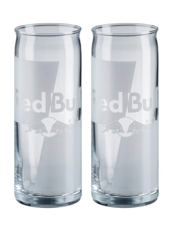 Sklenice Red Bull s logem - sada 2 ks