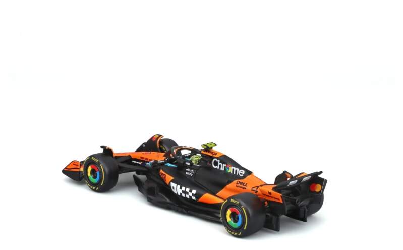 Model McLaren F1 MCL39 BBurago #4 Lando Norris 2025 v měřítku 1:43 - Signature